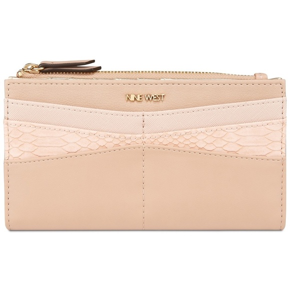 Nine West Wallet Slim Zip Organizer - Picture 1 of 4